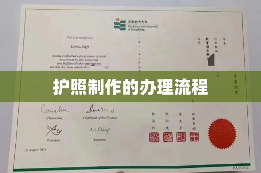 滨湖护照制作的办理流程