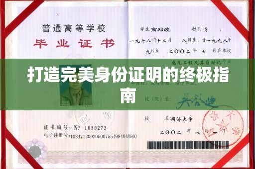 滨湖打造完美身份证明的终极指南