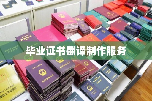 滨湖毕业证书翻译制作服务