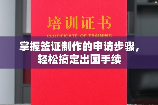滨湖掌握签证制作的申请步骤，轻松搞定出国手续